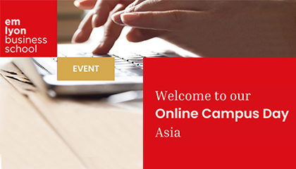 Online Campus Day | 帶你360度云環(huán)游emlyon,！